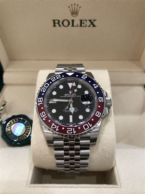 rolex gmt 126710 blu nero|rolex gmt.